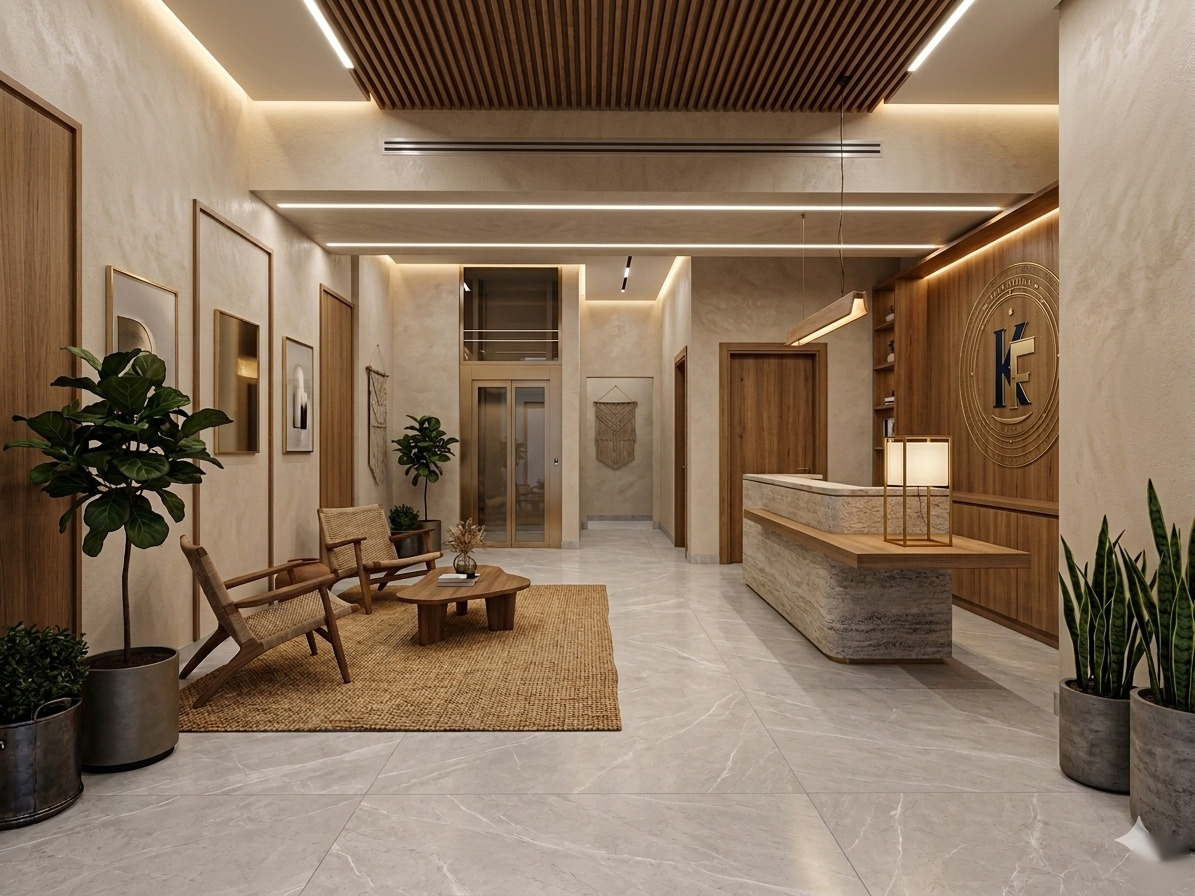 Réception du hall
