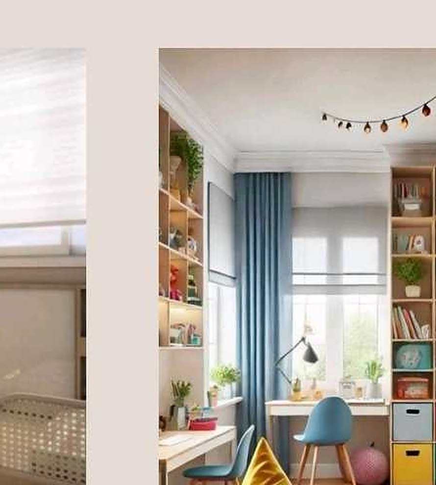Chambre enfant partagée